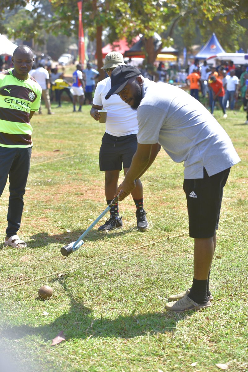 corporates256's tweet photo. Players at the starting point of woodball as they navigate through the course. We are having a blockbuster weekend at Mubs Arena
#NetworkingThroughSports
#JuneOuting https://t.co/WyftNCm16o
