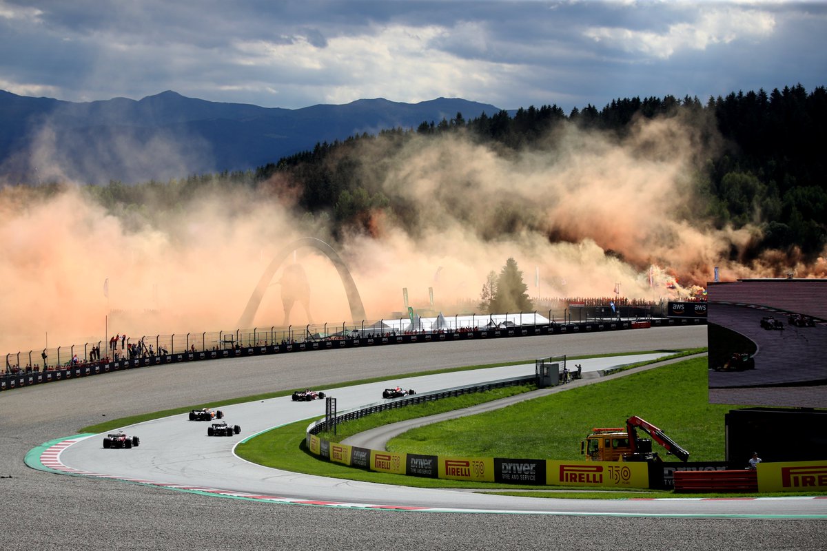 Spectate Travel (@spectatetravel) on Twitter photo Tune into <a href="/SkySports/">Sky Sports</a> at 2pm for the #AustrianGrandPrix! 📺 Taking place in the picturesque Styrian mountains, watch as the cars make their way through a series of quick corners at the Red Bull Ring. Fancy experiencing the action-packed final yourself bit.ly/AbuDhabiF1-Spe… Tune into <a href="/SkySports/">Sky Sports</a> at 2pm for the #AustrianGrandPrix! 📺 Taking place in the picturesque Styrian mountains, watch as the cars make their way through a series of quick corners at the Red Bull Ring. Fancy experiencing the action-packed final yourself bit.ly/AbuDhabiF1-Spe…