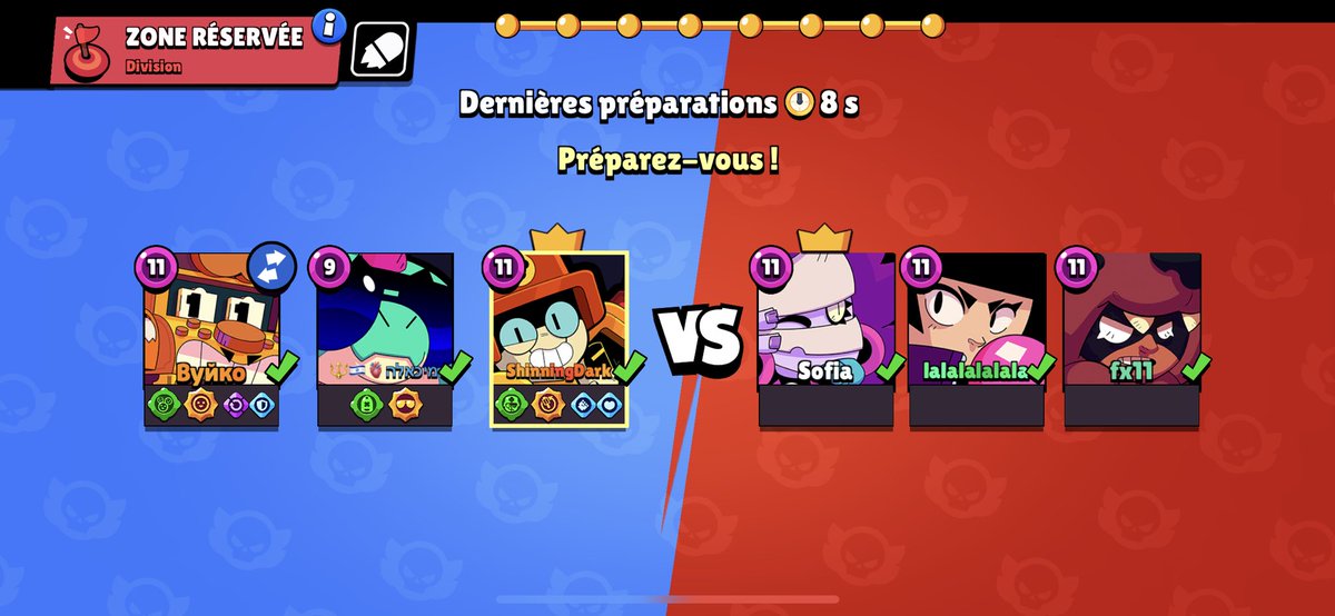 arnaudcb's tweet photo. @brawlstarsfr le niveau d’incompétence pour le match maker est juste hallucinant. 4 parties sur 5 ne sont pas équitables que se soit en classé ou en normale… https://t.co/TDmXmm0akj