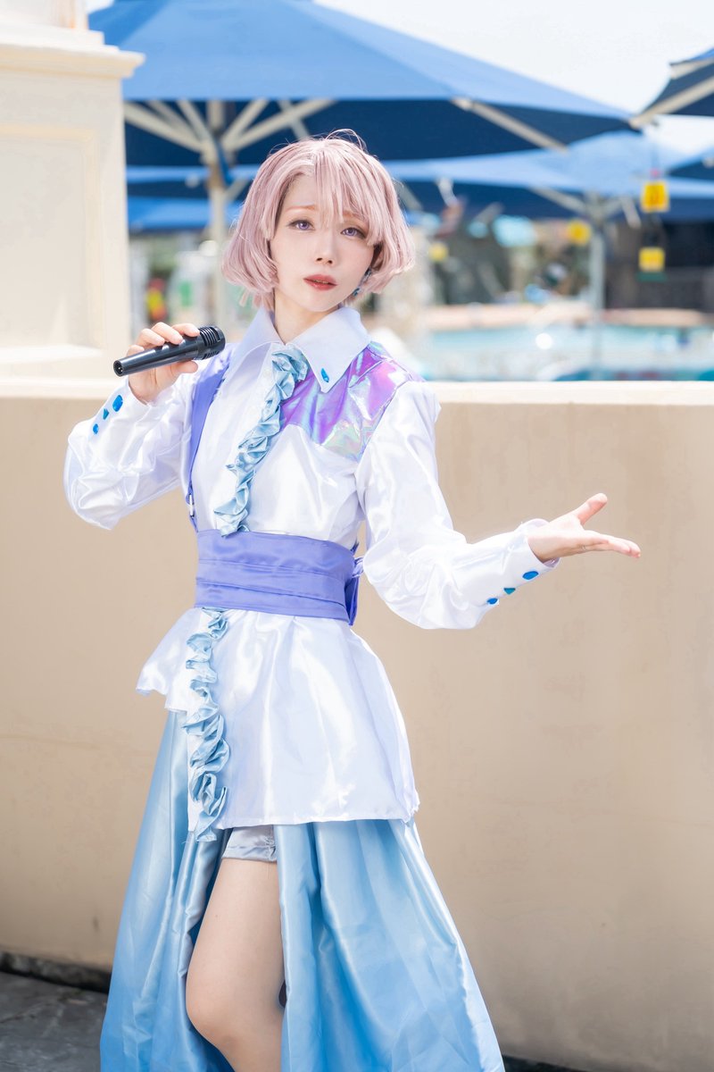 学園アイドルマスター 学マス Fluorite 有村麻央 コスプレ衣装