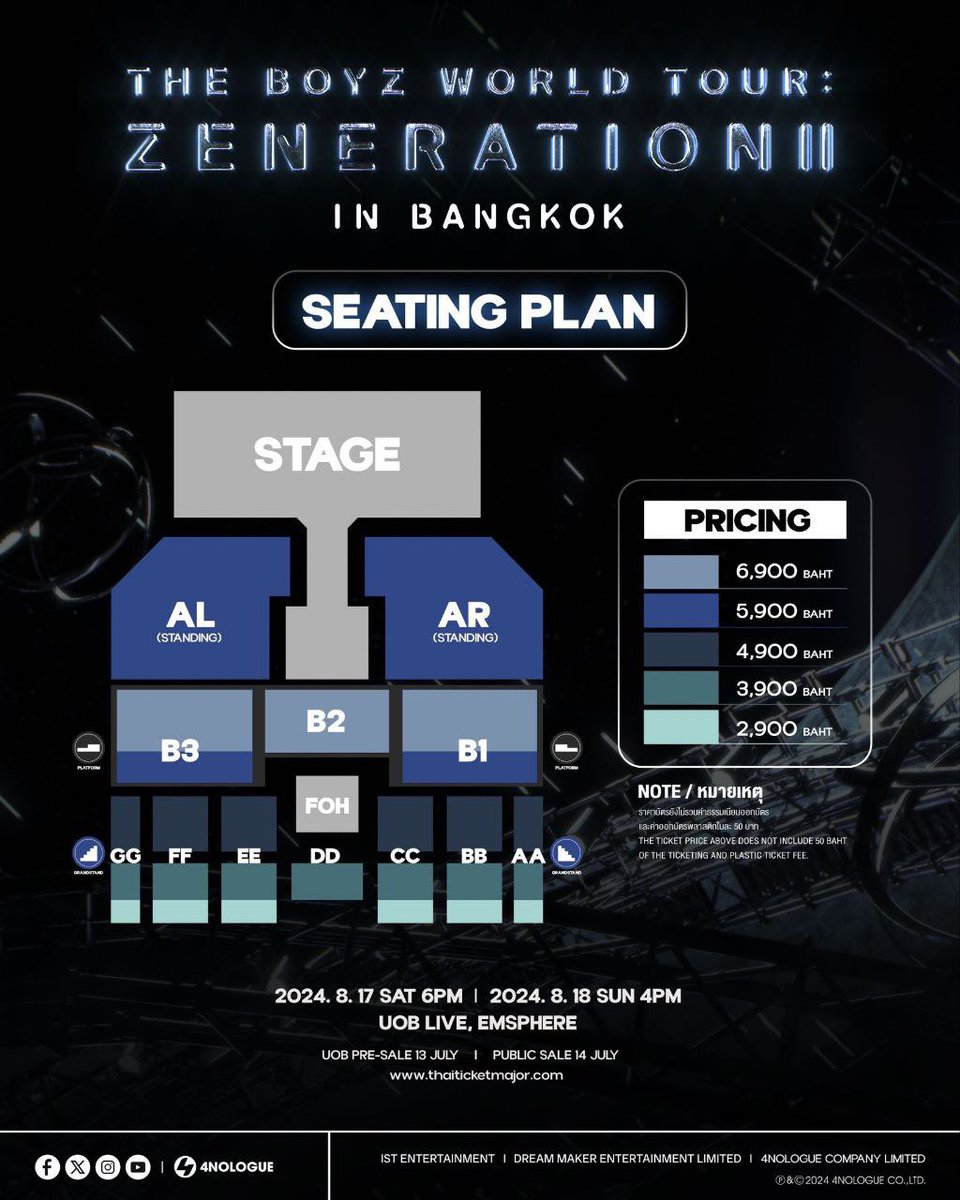 lyra_ticketing's tweet photo. ✨더보이즈 월드투어 방콕 콘서트 내부티켓 대행 
THE BOYZ WORLD TOUR IN BANGKOK TICKETS WTS

🪿AL/AR 구역내 랜덤 RANDOM

💌카카오톡으로 (프로필에 있는 새 링크) 연락 주세요!! https://t.co/bjlXT6ruTh