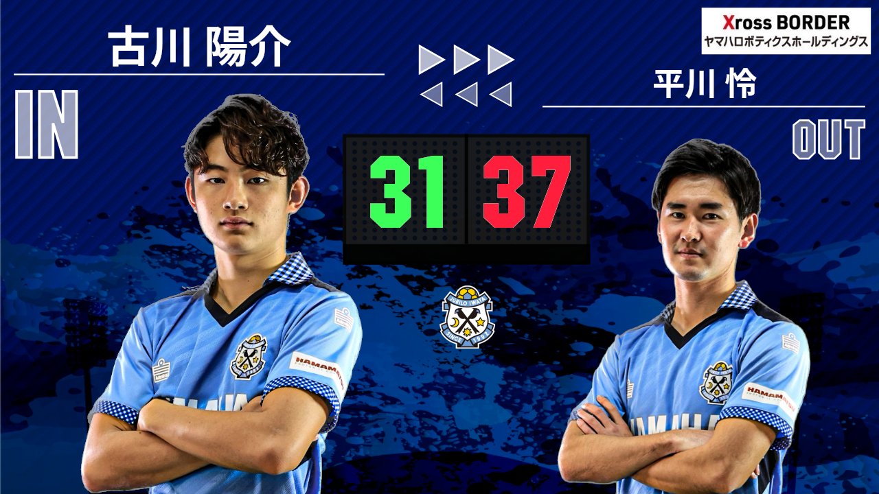 ジュビロ磐田 古川陽介 2023年。1stユニ XLサイズ 背番号31番。 ジュビロ磐田 古川陽介 2023年。1stユニ XLサイズ 背番号31番。