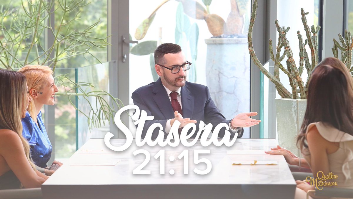 Il romanticismo, in parole povere, ti fa vedere cose che non esistono❤️
(Per capire meglio dovete guardare la puntata)
#QuattroMatrimoni la nuova stagione, STASERA alle 21:15 su <a href="/SkyItalia/">Sky</a> e in streaming su <a href="/NOWTV_It/">NOW</a> 
<a href="/CdGherardesca/">Costa d Gherardesca</a>