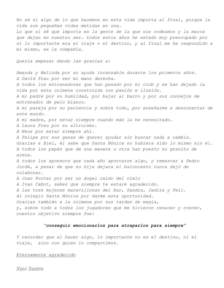 Xavi Sastre Casali tweet media