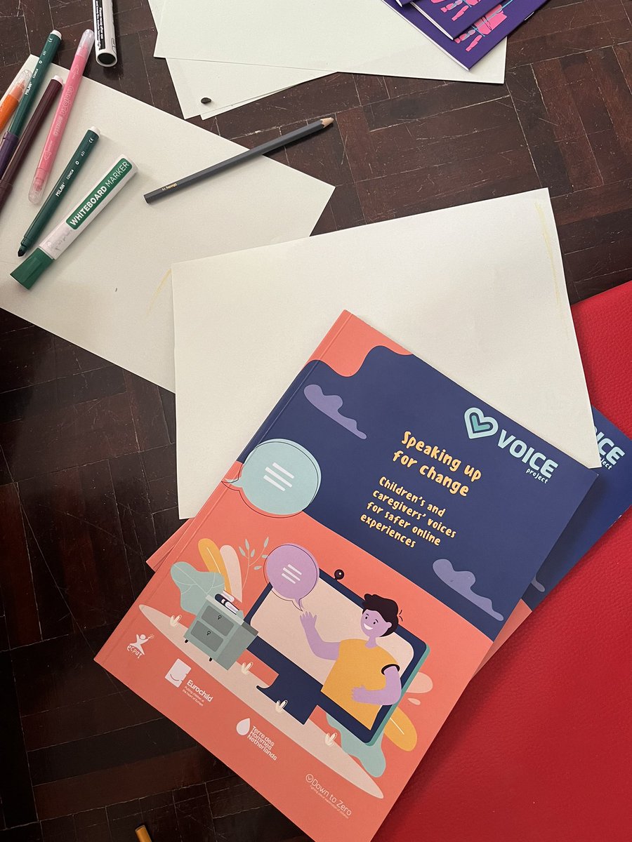 Eurochild_org's tweet image. Our Eurochild Children’s Councils are working on something special today: they are creating the #childfriendly version of our #VOICEResearch collecting #onlineexperiences of 480 children and over 6,000 caregivers
ICYMI, full research here: buff.ly/3KQDtCB