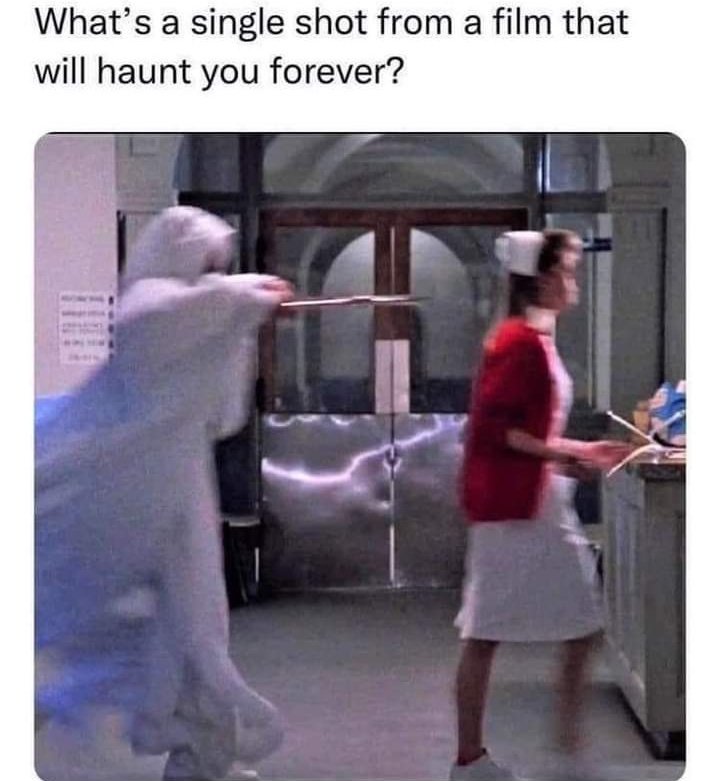 DyerbolicalDB's tweet photo. What's a single a shot from a film that will haunt you forever?

#Horrorfam https://t.co/DmttPpleSv