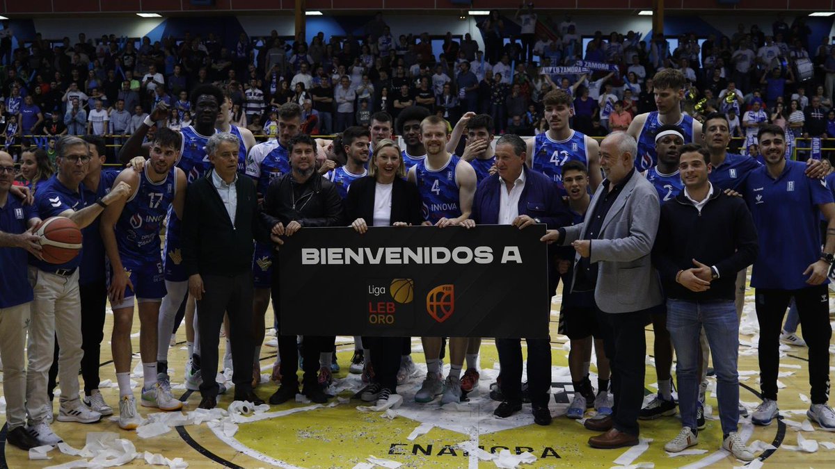 CompeticionFEB's tweet photo. 🎖️ Palmarés #LEBPlata 2023/24:
🏆 𝗖𝗮𝗺𝗽𝗲𝗼́𝗻 #LEBPlata:
✅ @cb_cartagena
⤴️ Ascensos a #LEBOro:
✅ @cb_cartagena
✅ @ClubBZAMORA
✅ @cbmoron
⤵️ Descensos de #LEBOro:
❌ @melillabcto
❌ @Caceres_Basket
❌ @CBClavijo
🏆 𝗖𝗮𝗺𝗽𝗲𝗼́𝗻 #CopaLEBPlata:
✅ @ClubBZAMORA https://t.co/P7BQiepqOa