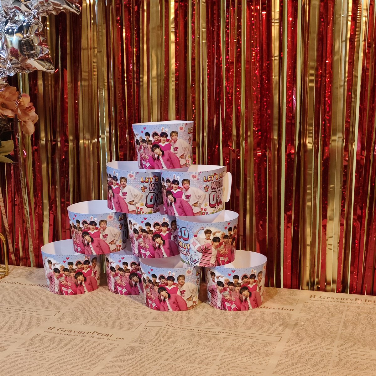 moonleen_'s tweet image. วันนี้ก็ไปมาา 💚

#Lets_Play_With_OX
#OMEGA_X_3rd_Debut_Anniversary