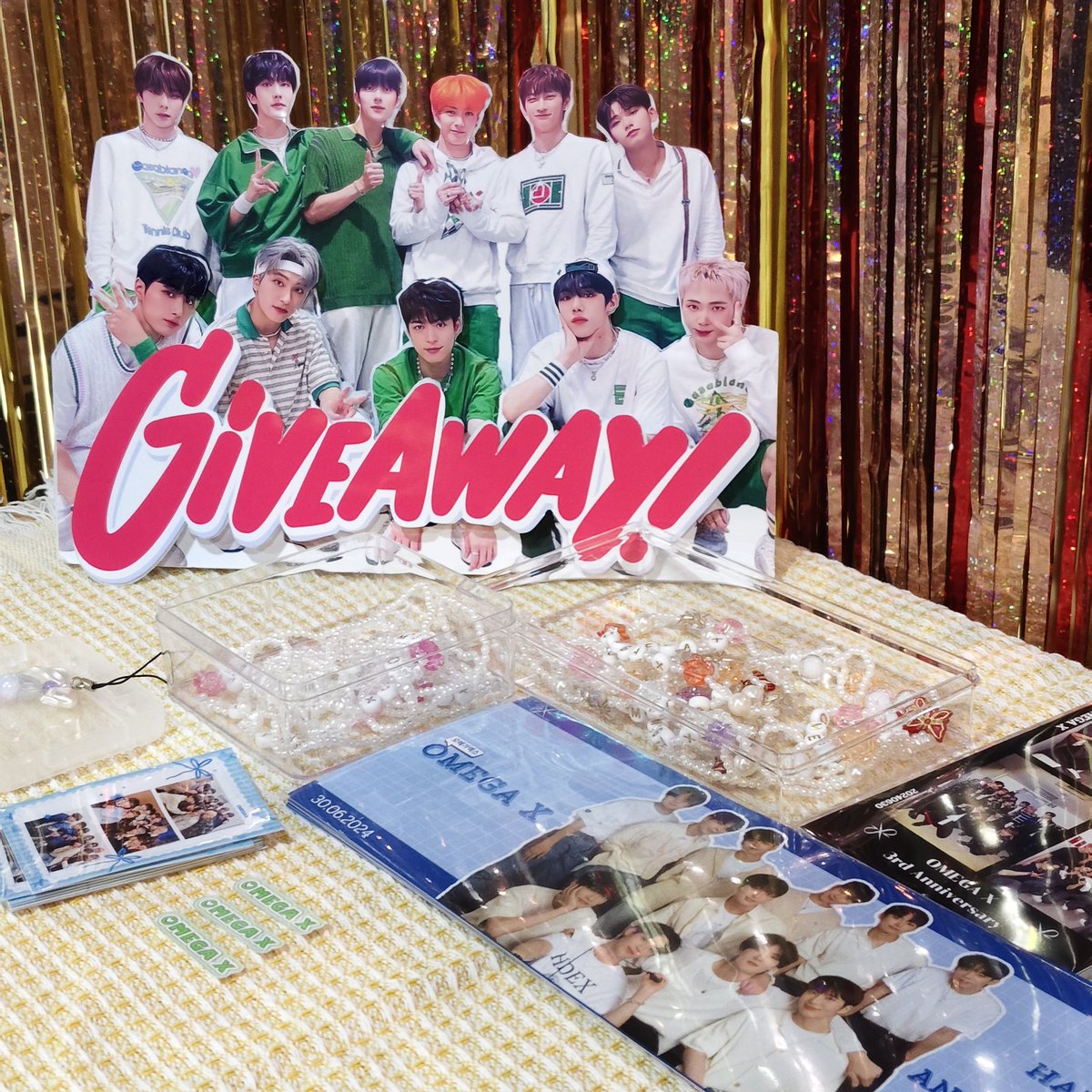 moonleen_'s tweet image. วันนี้ก็ไปมาา 💚

#Lets_Play_With_OX
#OMEGA_X_3rd_Debut_Anniversary