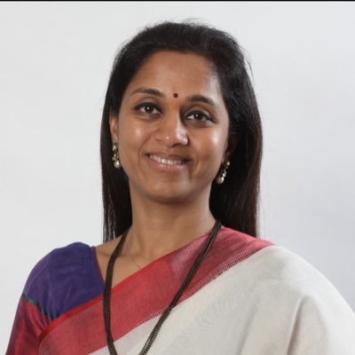 Supriya Sule Parody Account tweet media