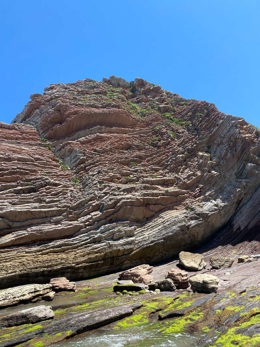mattiaesp_'s tweet photo. Flysch of Zumaia, K/Pg Boundary and a nice Golden Spike at the end! Fieldwork for XX Astrobiology Summer School in Santander
#AstrobioSantander2024 #space #Astrobiology @ESA__Education @NASA @CursosUIMP @C_Astrobiologia @brionesci https://t.co/BAq8aaauqr
