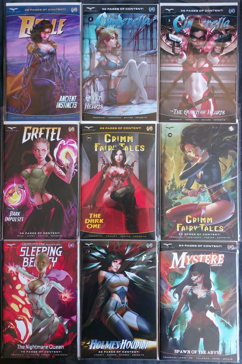 PinchHittR's tweet photo. May &amp; June 2024 US Comic Loot
#NewComicBookDay #NCBD
@Zenescope https://t.co/bmMxpYaJYk