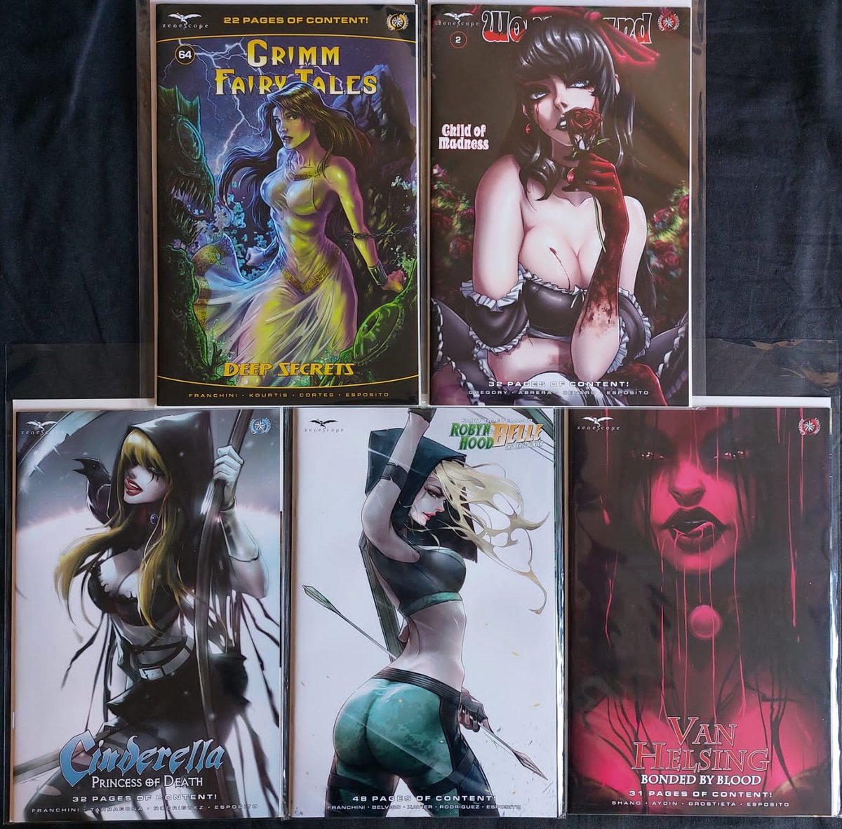 PinchHittR's tweet photo. May &amp; June 2024 US Comic Loot
#NewComicBookDay #NCBD
@Zenescope https://t.co/bmMxpYaJYk