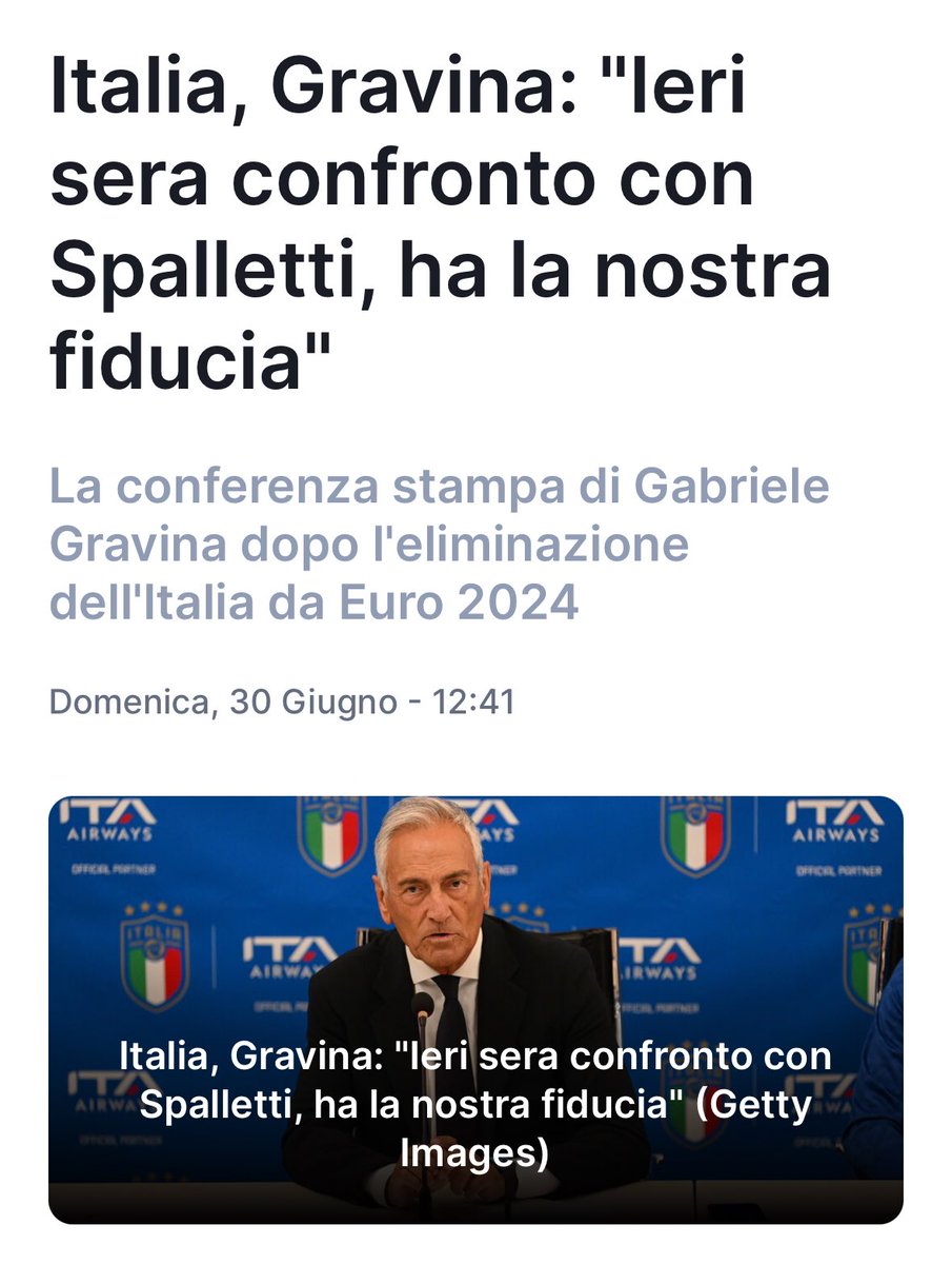 becca0875's tweet photo. Il primo che se ne deve andare sei tu #GravinaOut poi il resto vien da se https://t.co/CpoI8RPAir