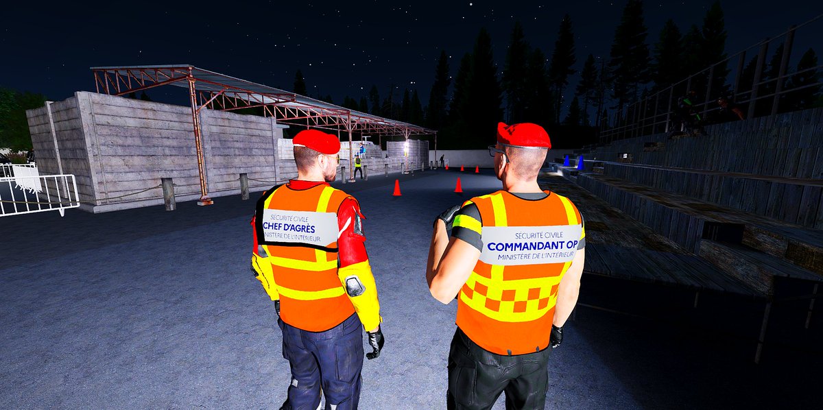 Bonjour, 

Le 27 juin 2024 a eu lieu un débat politique. Afin de garantir la sécurité de l'événement, les effectifs de la sécurité civile ont été déployés avec plusieurs types d'engins pour pallier à tous les risques. 

La DGSC.