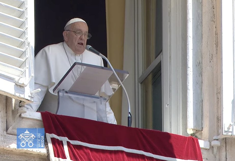 Pope Francis at Angelus: “We label people. Does God label people? We need a Church and a society that does not exclude anyone, that does not treat anyone as 'impure'. Everyone, with their own story, is welcomed and loved without labels and prejudices, without adjectives"