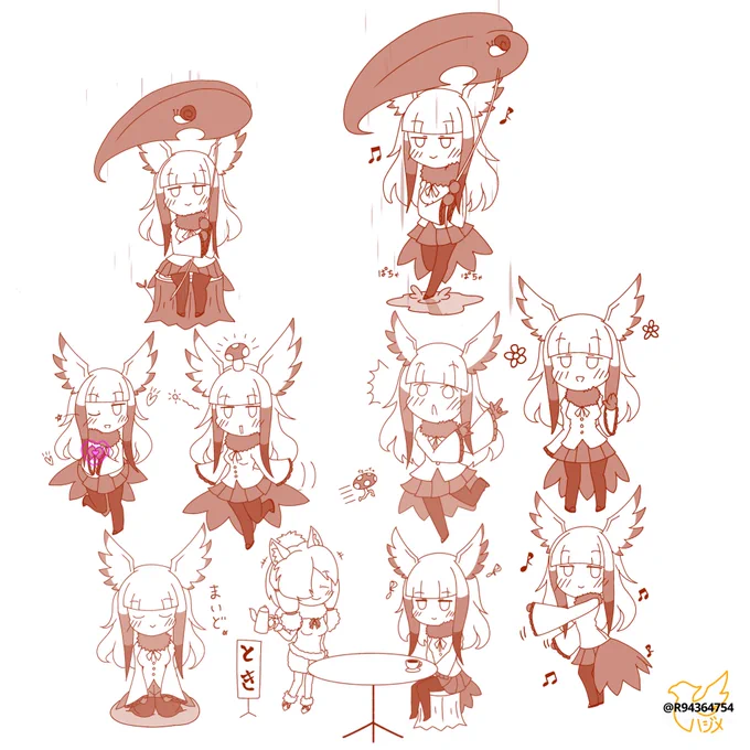 突然なんですが再掲。ちいさいトキちゃん、好き? 