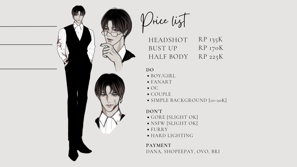 sai3N5's tweet photo. Rt and like are really appreciated!

Hello, I am opening commissions for local, feel free to dm me if you're interested!

#opemcommission #commission #commissionsopen #artidn #zonakaryaid #artistindonesia https://t.co/EHY4jE7VJJ