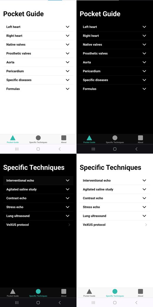 Dear X #echofirst friends,

I am very happy to announce that Echocardio Notes 2.0 is out!

🆕 fresh &amp; clean look
⚪️⚫️ self-adapts to your smartphone theme (light vs dark)
♻️ many corrections, improvements, updates and a lot (!) more notes!