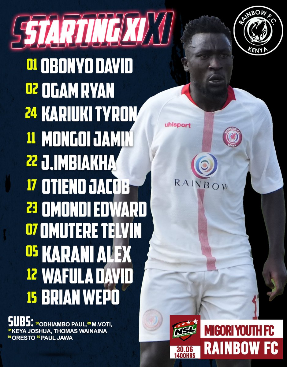 Season Finale!
#RainbowFCKenya | #Matchday | #NSL | #RFCK