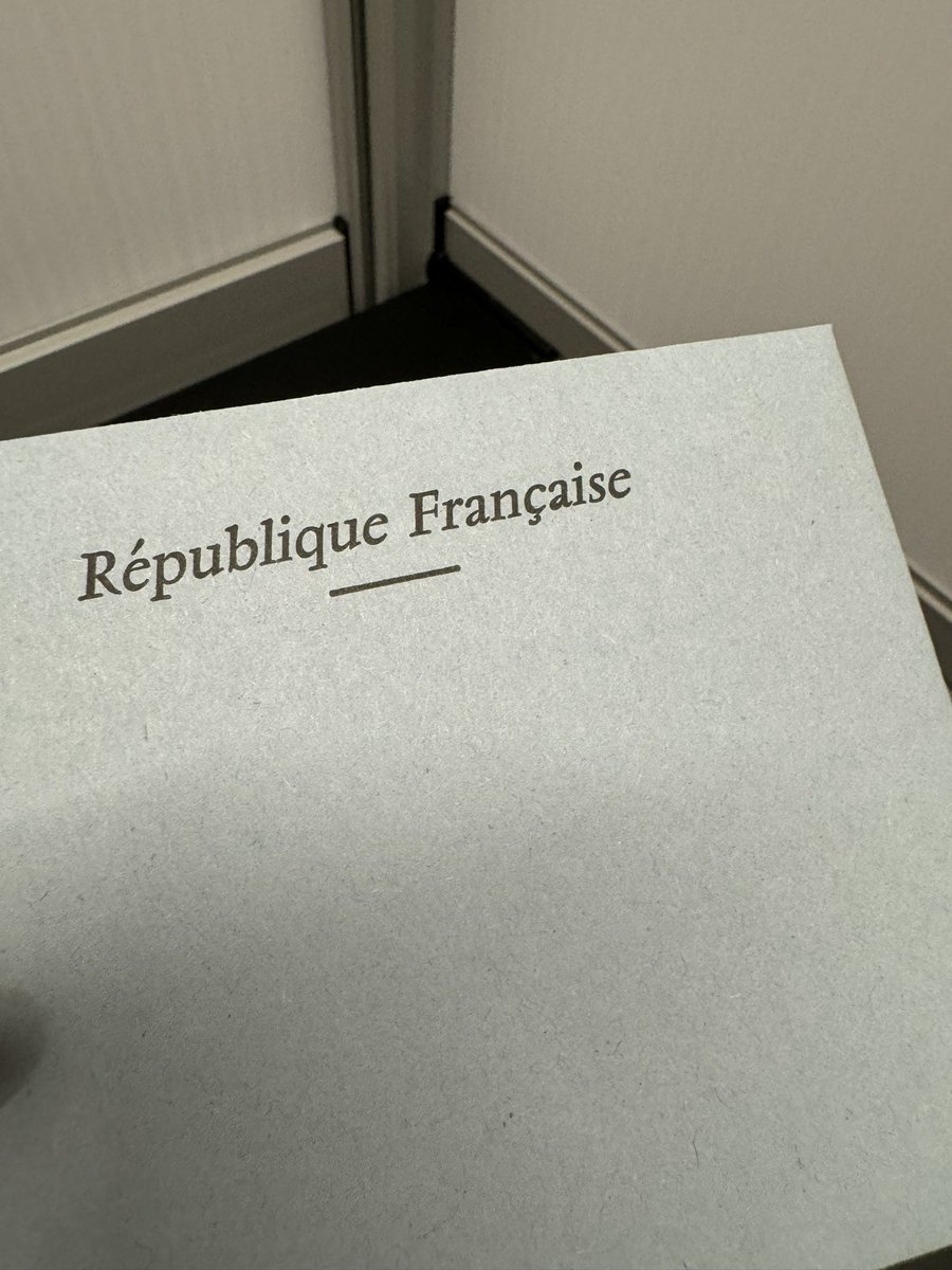bricetayon's tweet photo. A voté 🗳️ https://t.co/vYmcTeJyS8