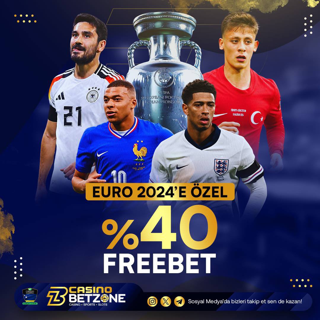 CBetzoneSocial's tweet photo. ⚡️ Bir Gün Değil Her gün %40 Freebet #CasinoBetzone’da ! 

🏆EURO2024 boyunca her yatırımına %40 Freebet bizden hediye 

🏆👍En Yüksek Oranlar ve En Avantajlı Bonuslara Sahip Olmak İçin #CasinoBetzone’da !
      
👇 https://t.co/GFL1T0I3kI https://t.co/bFTjclVIbS