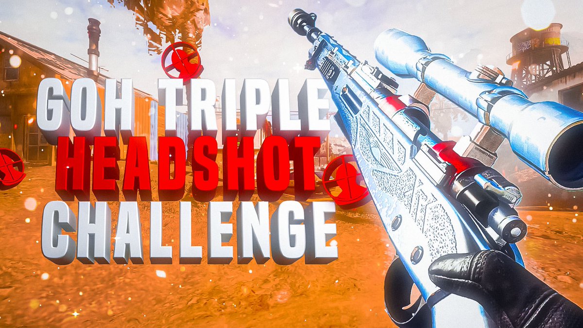 GOH TRIPLE HEADSHOT CHALLENGE 1 | GAME 1 | WE HIT A 5 ON! ft <a href="/gohcharlie_/">Charlie</a> &amp; <a href="/Nuage_GOH/">Nuage</a> 

youtu.be/EWg1-fWxn5Y?si…