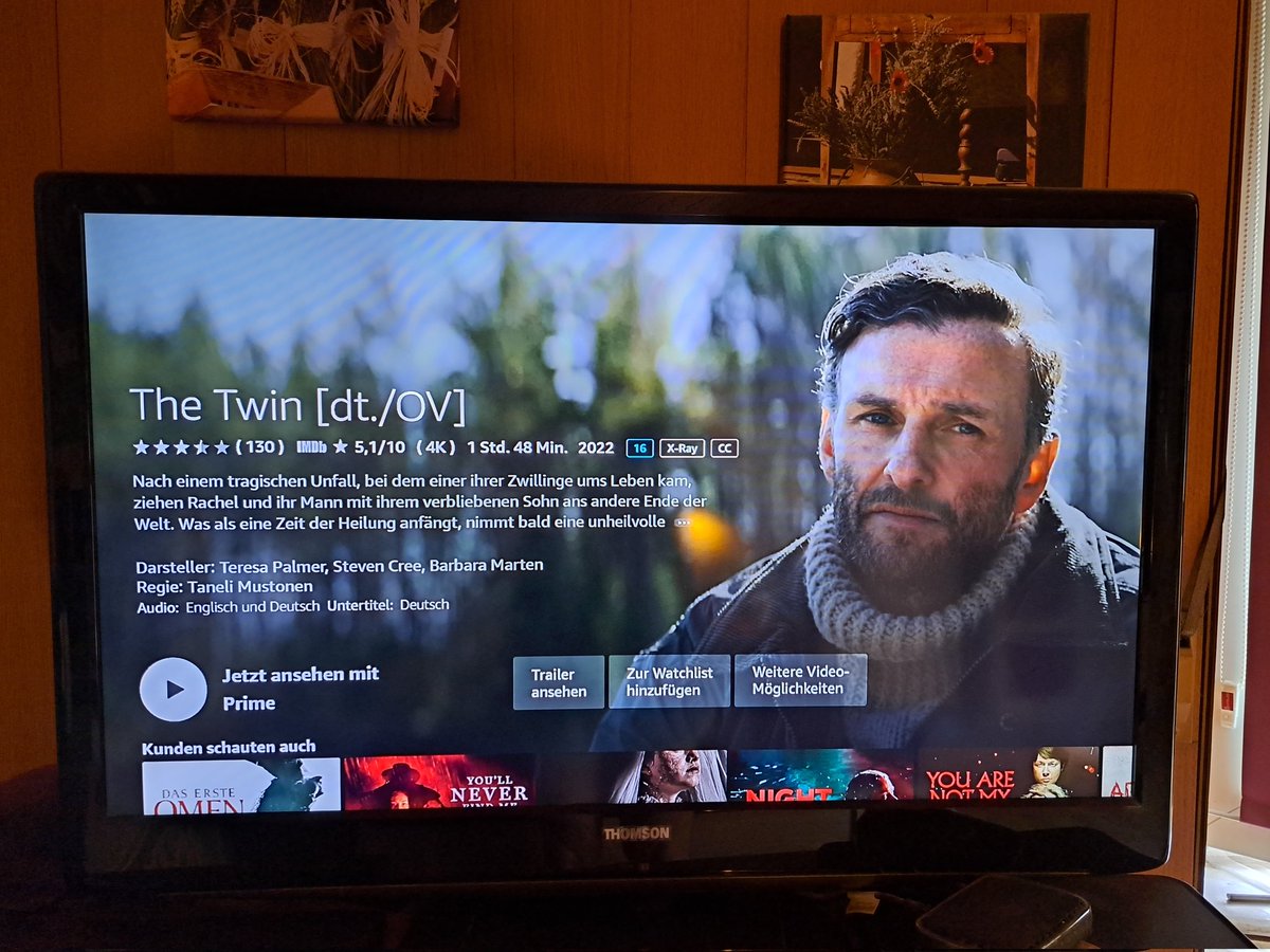 Pretty good thriller for a lazy, rainy Sunday afternoon #StevenCree