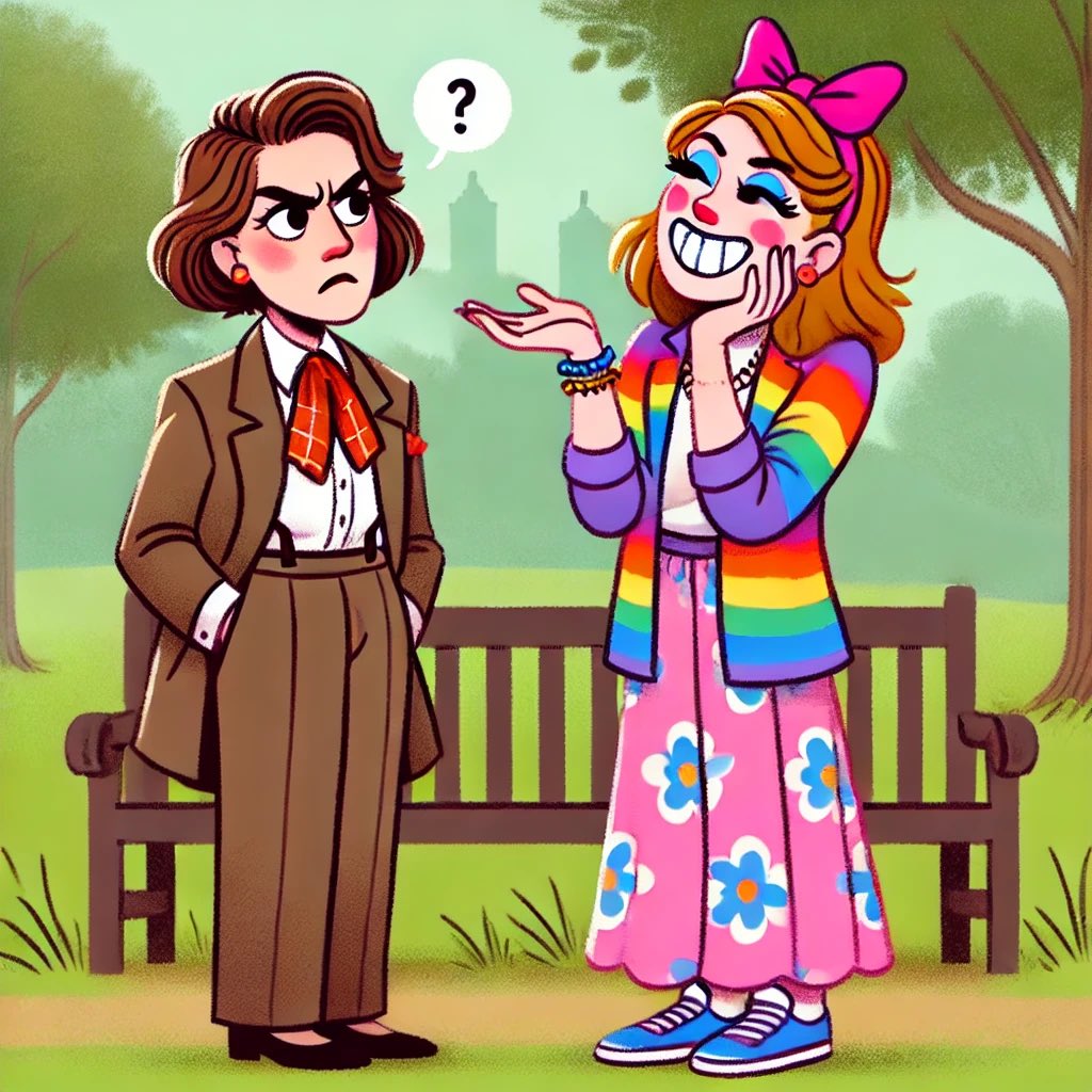 pwgm80's tweet image. Trans Woman: Where are trans women supposed to go to the bathroom?

GC: That's not for women to solve.

GC: How do we know if it's a predator in a dress or a trans woman?

Trans Woman: That's not for trans women to solve. 😏 

#transrights #lgbtq