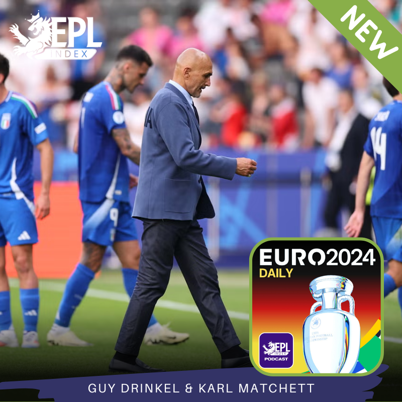EPLIndex's tweet photo. Holders Are Out: #EURO2024 Podcast

With: @guydrinkel &amp; @karlmatchett 

Listen: https://t.co/aaQ1s18rAV https://t.co/GyCDymovIm