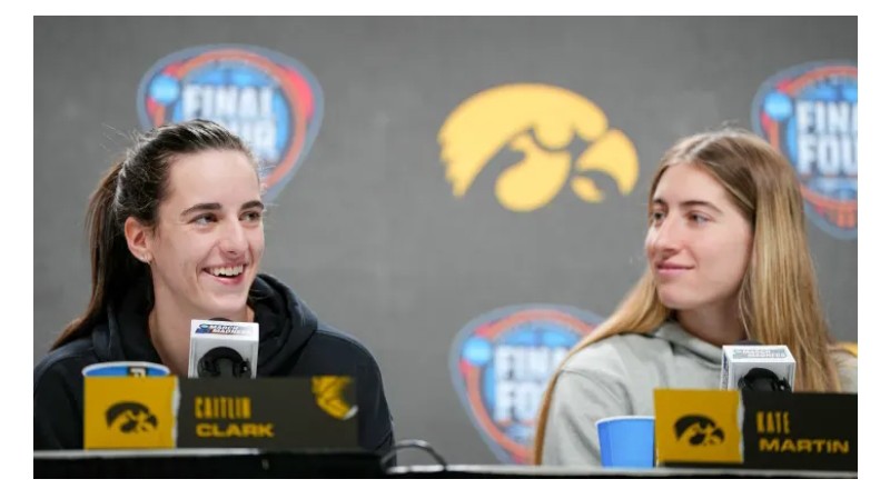 MrSpiritsRaven's tweet photo. #Aces’ #KateMartin Opens Up About Supporting #CaitlinClark in Hectic #Rookie Season.
Something arguably sweeter than silverware was borne out of #Kate #Martin & #Caitlin #Clarks time on the #IowaHawkeyes: a #lifelongfriendship.
#Martin & #Clark shared the court for four years at #Iowa before they were drafted by the #LasVegasAces & #IndianaFever, respectively. While they couldn’t quite clinch the elusive #NCAA title, finishing as runners-up to the #SouthCarolinaGamecocks in their senior campaign's last tournament, the former #Hawkeyes' bond appears to be just as strong at the professional level.
Well aware of the #mediaspotlight that’s shone on #Clark ever since Clark entered the #WNBA, Martin gave a touching response on how she’s tried to support her friend and #exteammate in her tough #rookieyear.
“I don’t know if there’s too much I can do besides just be a friend,” #Martin said. “#Caitlins phenomenal, and she’s having a great #rookieseason. I think people are really hard on her, expecting her to be perfect. That’s unrealistic, right?”
“She’s a #phenomenalperson, she’s #phenomenalplayer, & I’m going to support her through everything,” continued Martin. “She’s one of my #bestfriends, & so I’m just there for her, a listening ear if she needs it. Sometimes just talking about other things other than basketball if that’s what we need to do. So, you know, I’m just trying to be the best friend I can.”
Martin, drafted 18th by the #Aces in April, has been enjoying a decent season herself, going from a second-round pick to a #WNBAstarter for the two-time defending league champions in the span of 13 games.
The #rookieguard has garnered thousands of votes for the #2024WNBAAllStarGame on #July20th2024 & currently sits in 12th place in early fan voting.