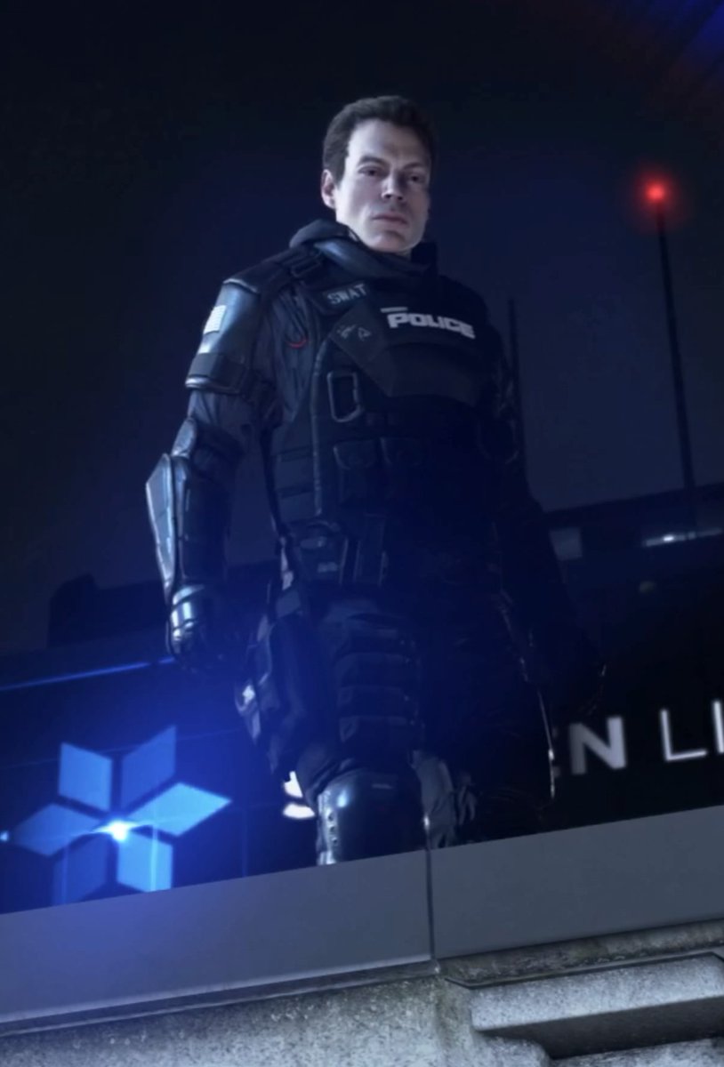 Springys_World's tweet photo. #DetroitBecomeHuman #DBH #DBHCaptainAllen #CaptainAllen https://t.co/l95gwXJ28I