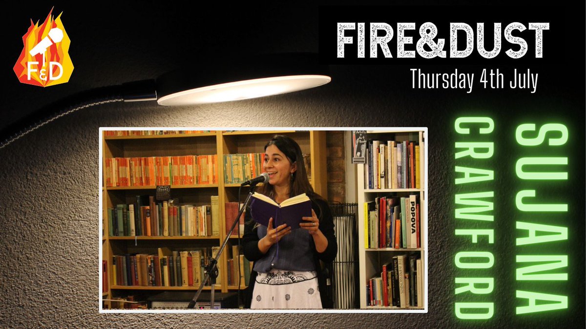 HereComesEveryone (@herecomesevery1) on Twitter photo Thursday 4th July is the next Fire&Dust #poetry open mic at <a href="/LtbShowrooms/">LTB Showrooms</a> - who's joining us?
Our headline poet will be <a href="/SujanaCrawford/">Sujana Crawford</a>!
Open mic slots available on the night, and more event details here: buff.ly/3XRgnTY
#SpokenWord #Coventry Thursday 4th July is the next Fire&Dust #poetry open mic at <a href="/LtbShowrooms/">LTB Showrooms</a> - who's joining us?
Our headline poet will be <a href="/SujanaCrawford/">Sujana Crawford</a>!
Open mic slots available on the night, and more event details here: buff.ly/3XRgnTY
#SpokenWord #Coventry