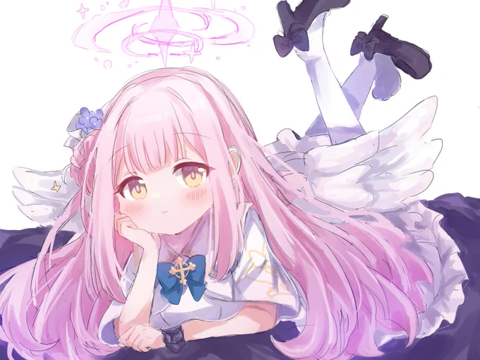 エデン条約編読み終わったのでミカを!!描いた! #ブルアカ  #聖園ミカ 