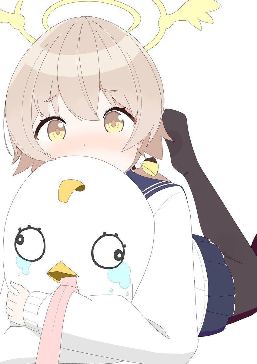 blackyossan's tweet photo. ブルアカのヒフミちゃん描いてみた
#ブルアカ https://t.co/FtRi95sFyR
