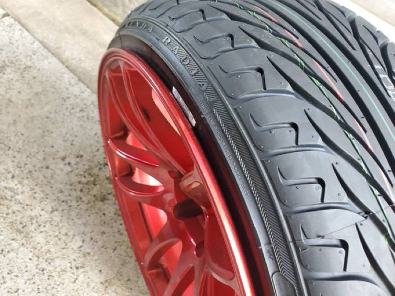 205/35r18 KENDA KR20 18インチ 9.5J work emotion CR Kiwami