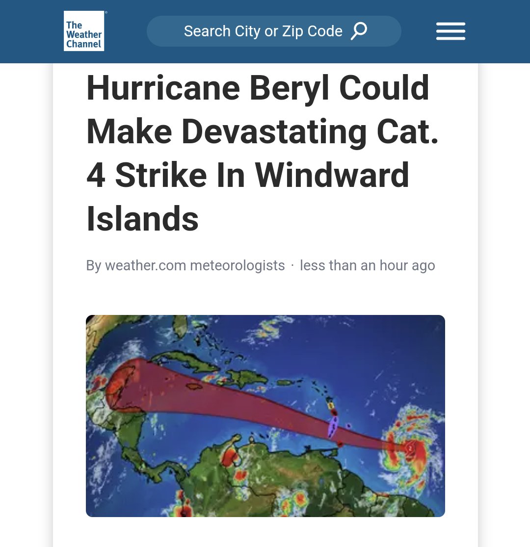 Hurricane Beryl strengthens into a Cat 3 on Usagi's birthday? 

As a meteorologist and a Moonie, it's very rare for my interests to intersect like this! 🌙 #SailorMoon