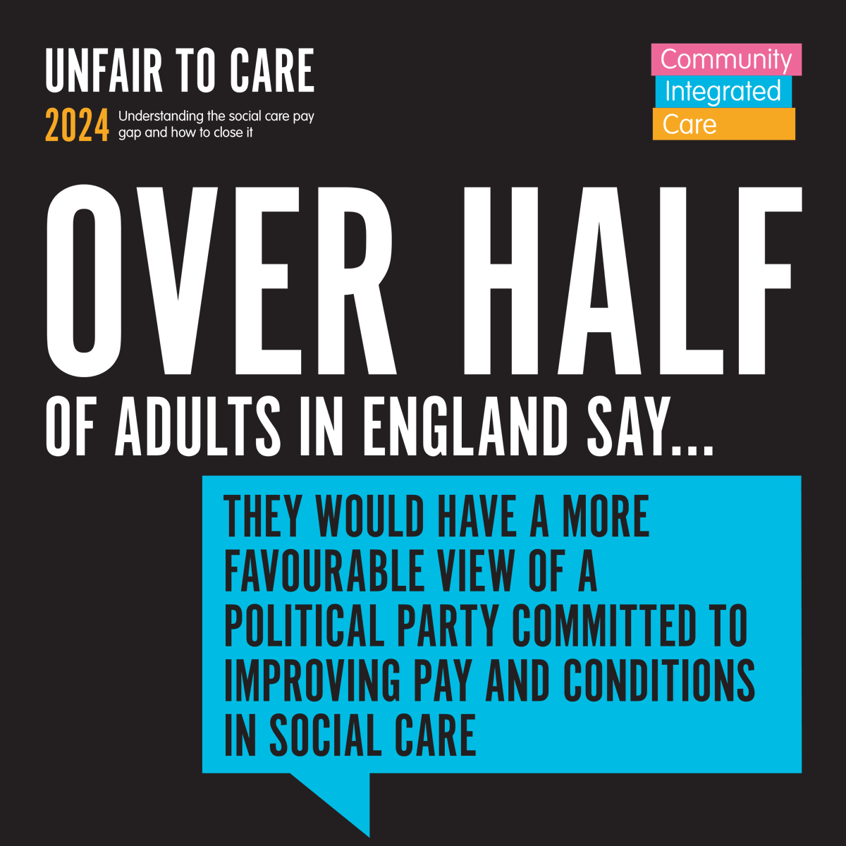 ComIntCare's tweet photo. In our exclusive @YouGov polling for #UnfairToCare 2024, we found there's a once in a generation cause for hope for progressive reform of social care. 

 👥The public is aware, engaged and motivated for change.

Join our campaign at https://t.co/183Ue1FYte #WhoCaresWins https://t.co/fN4Xm9hlOz