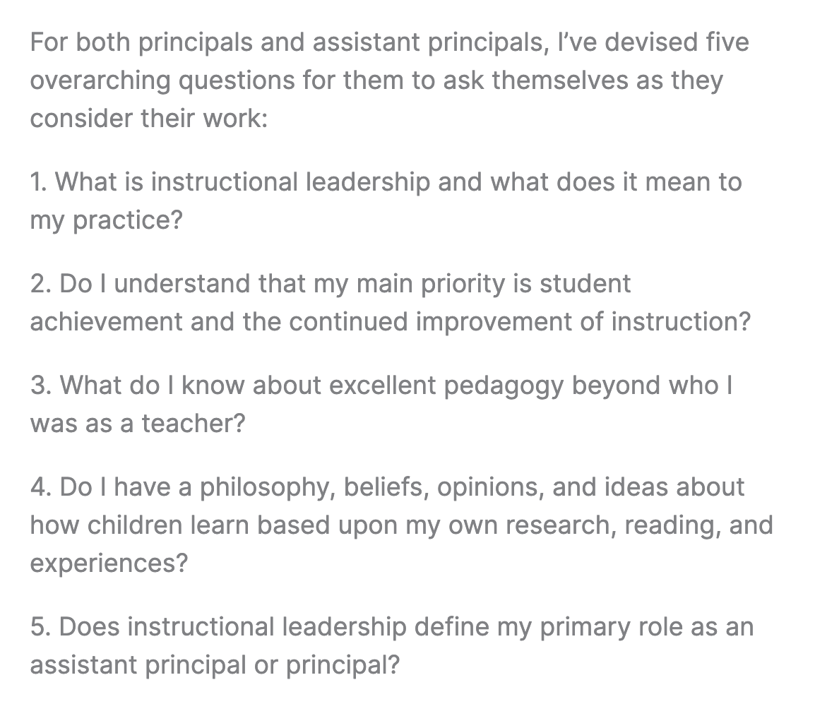 PrincipalProj's tweet photo. "As a brand-new principal, instructional leadership was not only challenging for me given all that was on my plate, but it felt virtually impossible."

Sound familiar? Find out how P @PrincipalKafele developed his approach.

https://t.co/dkZlofTyC8 https://t.co/sY1O5090mX