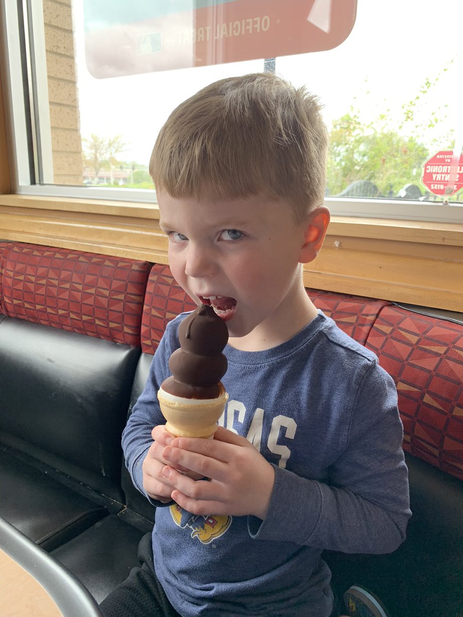 basingerj7's tweet photo. @PatMcAfeeShow I got this one of my youngest 1st Dairy Queen dip cone.    👀😉🔥 https://t.co/9NntfyrruS