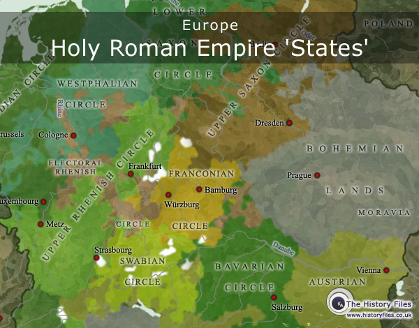 historyfiles's tweet photo. Map of German states: introduced in AD 1560, the system of imperial states replaced the now-outdated feudal system, with an imperial circle being a regional grouping of states.
https://t.co/HSl7r1D7AD
#history #historyfiles #maps #HRE #HolyRomanEmpire #Germany #mapsofeurope https://t.co/Wt5XnOPQB9