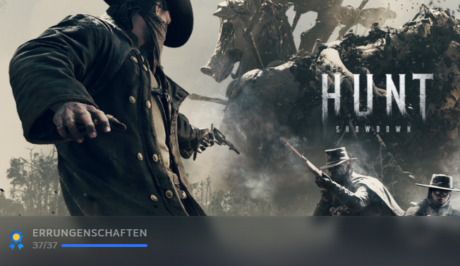 Finally all achievements! #HuntShowdown