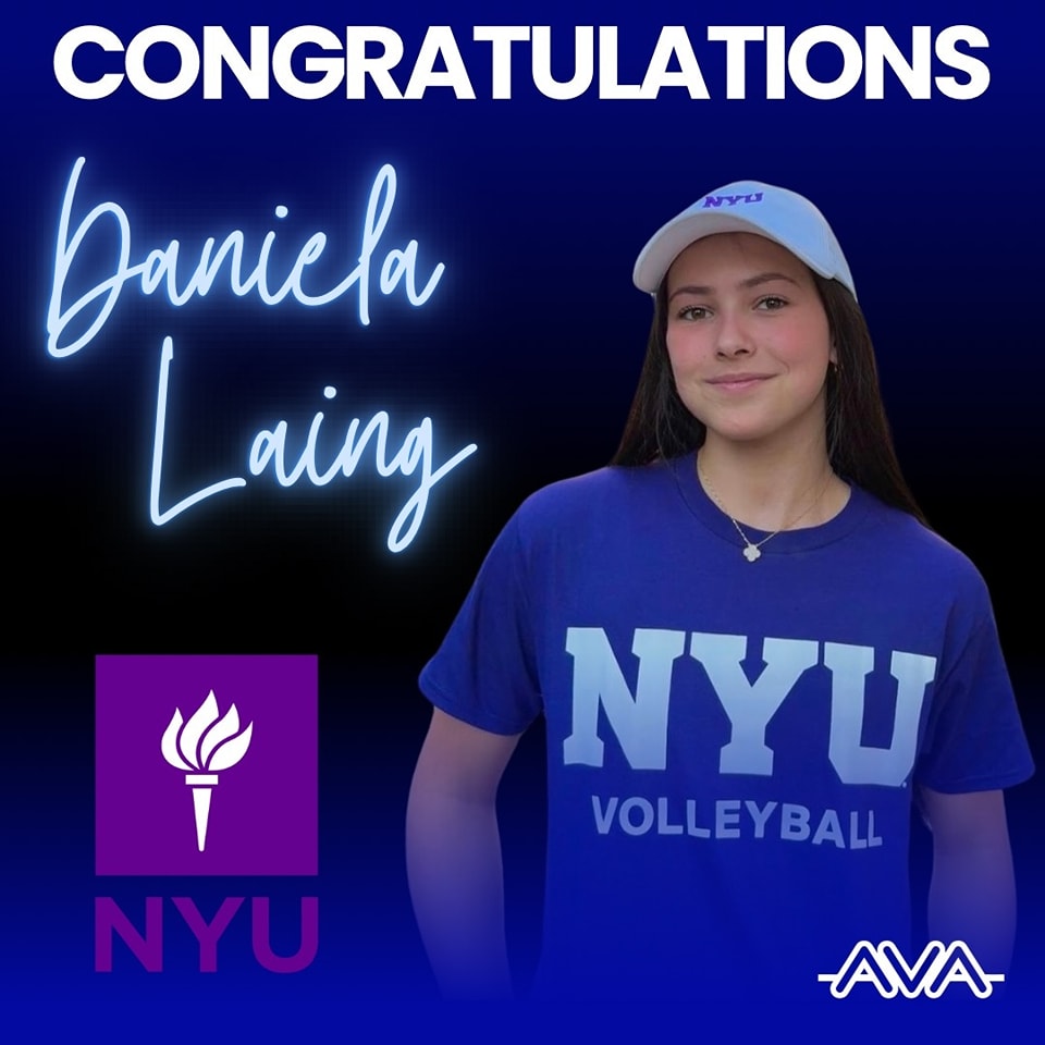 Daniela Laing, 18 Adidas, has committed to NYU!!