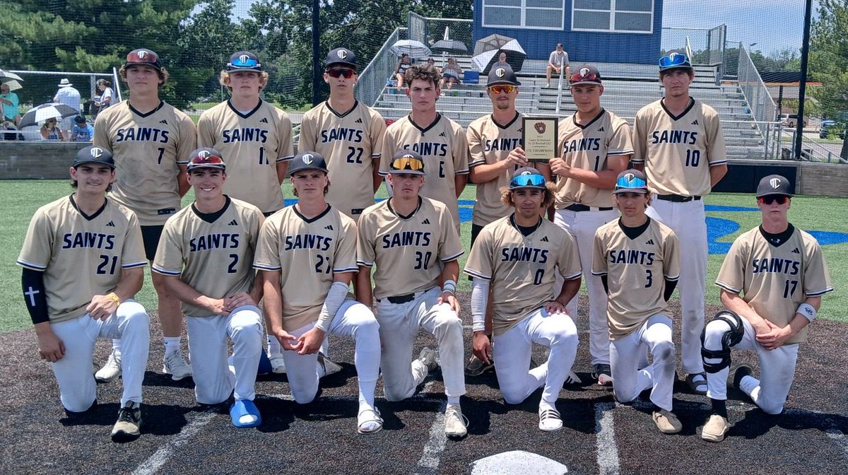 #saints complete the 4 game weekend at tournament champs with a 10-3 win in the title game.