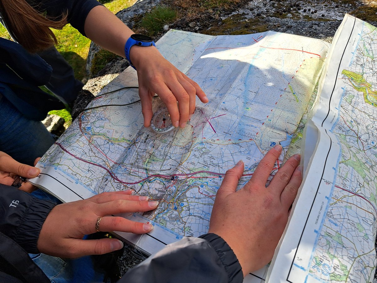 Navigation skills today with @bolhs_D