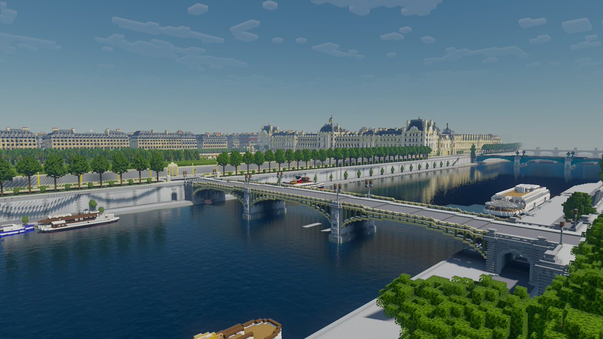 After two years we have fully our world moved from Xbox to PC! Being able to see the whole map in shaders has been reinvigorating! #Minecraft #Paris