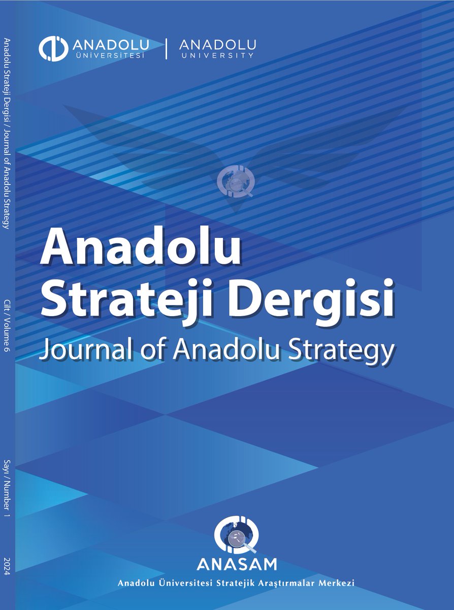AUANASAM's tweet photo. Anadolu Strateji Dergisi'nin Haziran 2024 - 6/1 sayısı yayımlanmıştır.   Dergimizin yeni sayısında katkı sağlayan değerli hocalarımıza çok teşekkür ederiz.    

https://t.co/DPTO8jZOSy

@ProfFuatErdal
@Anadolu_Univ 
@AnadoluDergisi https://t.co/vEF1Eedhxy