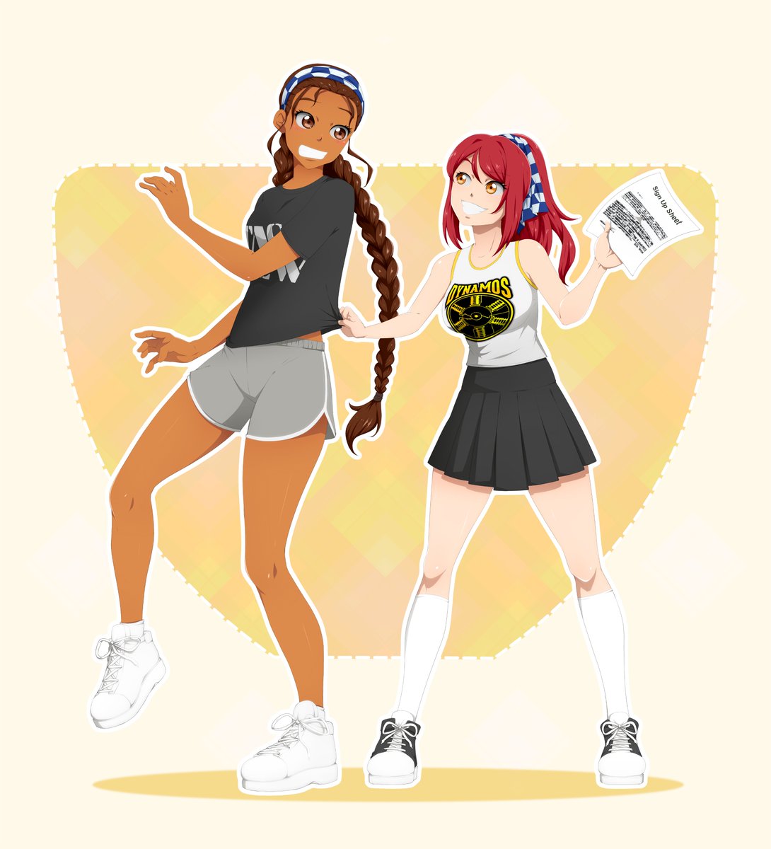 What’s a High School without a busybody class rep running around? Solyn always encourages her classmates to be more involved in school and won't hesitate to boss anyone around. Tiny, but fierce!

Art by <a href="/Deto_art/">🦑 Deto</a>

deviantart.com/atrejane