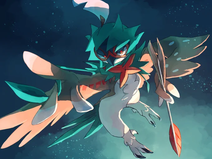 ジュナイパーさん #ポケモン版深夜の真剣お絵描き60分一本勝負 