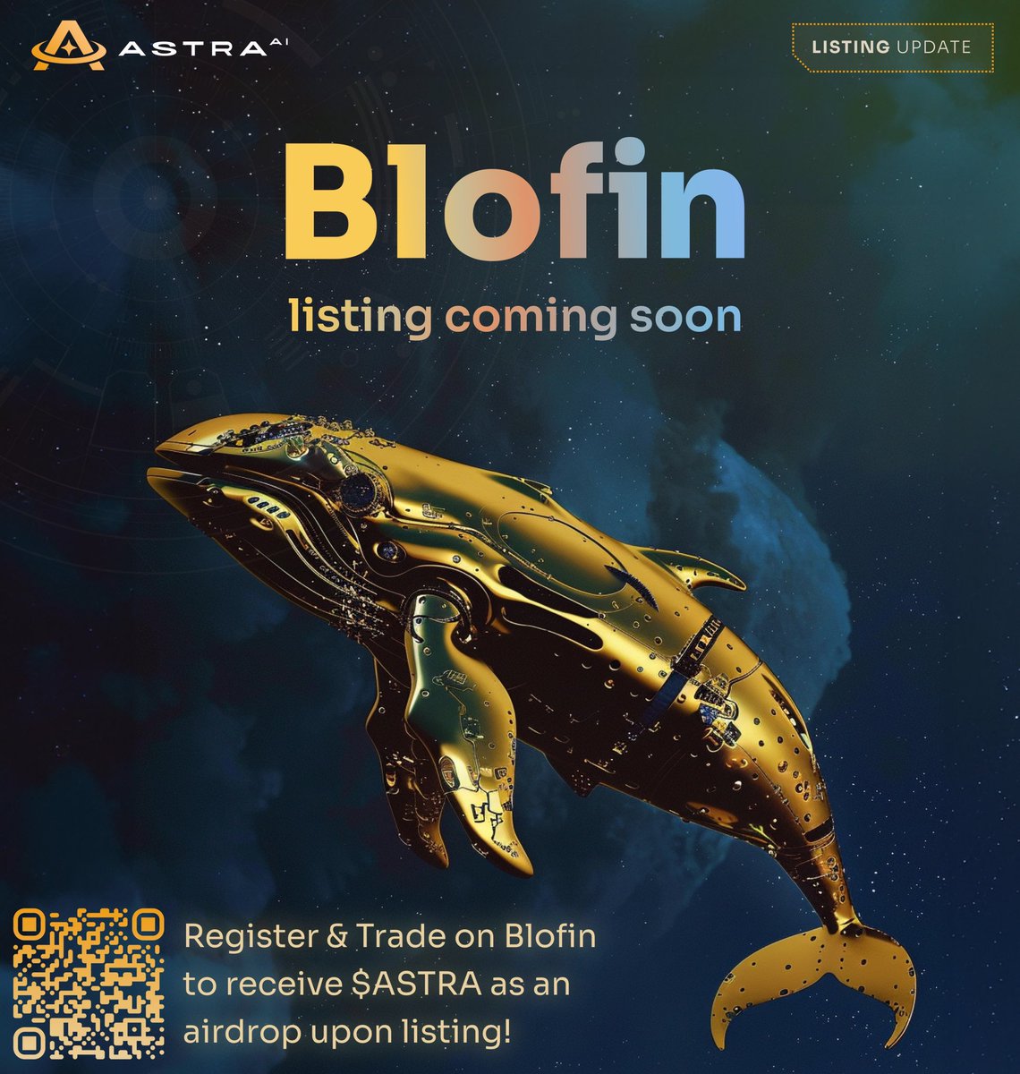 Merry_Hudson89's tweet photo. ⚡ $ASTRA ALERT ⚡
┌──────────
│ 🏆 Blofin CEX Debut 
│ 🛡️ Unmatched Security
│ 🎁 $50K Airdrop      
│ 🚀 Massive Potential 
└──────────
#Binance #Bitcoin 

Also holding:
$SEAL
$WAI
$APU
$AIKEK
$GRUMPY
$STRUMP
$VSG
$MOJO
$DOUG
$TROG
$BCP
$EDSE
$SCOT https://t.co/DYXjYjtTdi